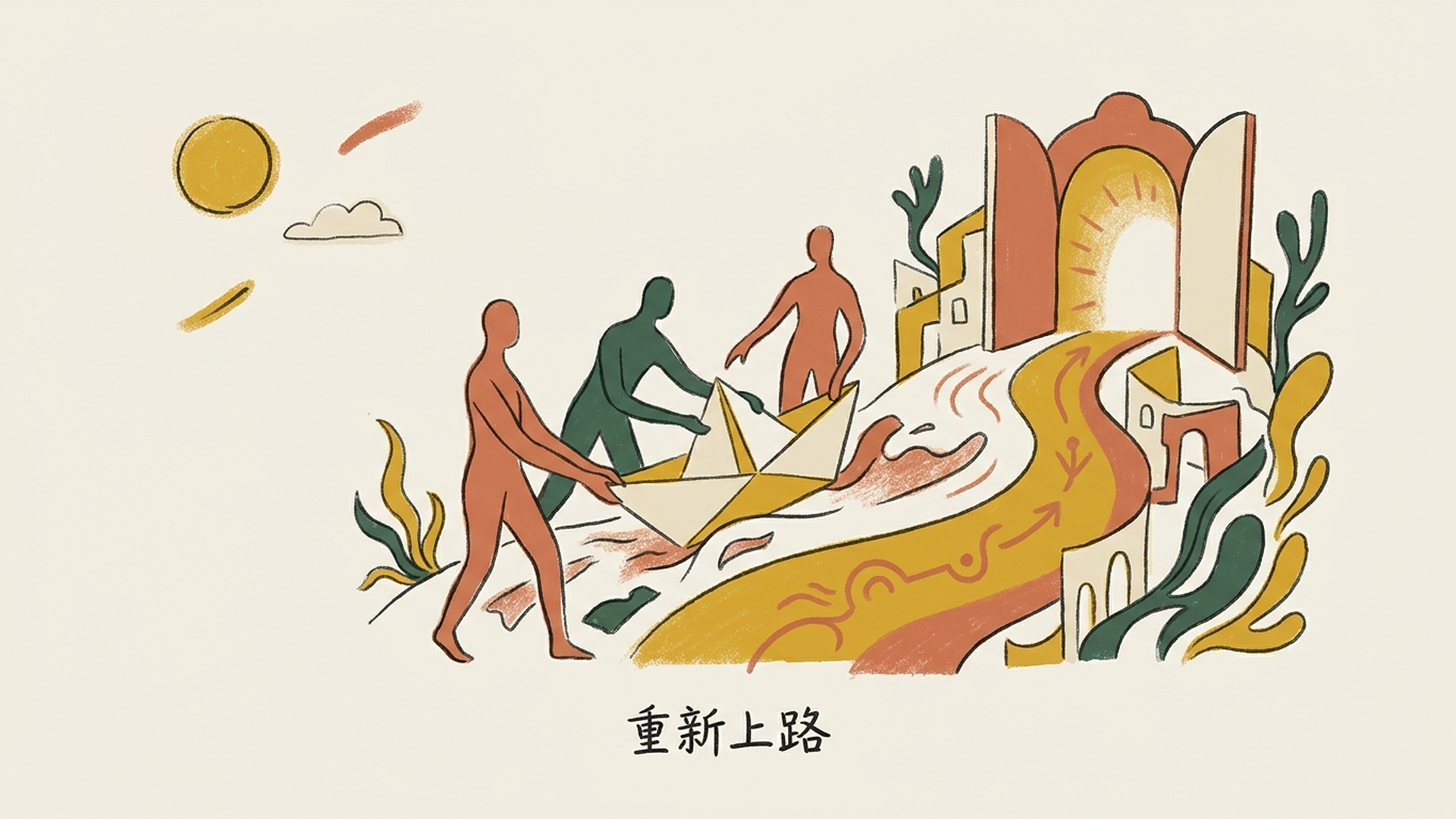重新上路