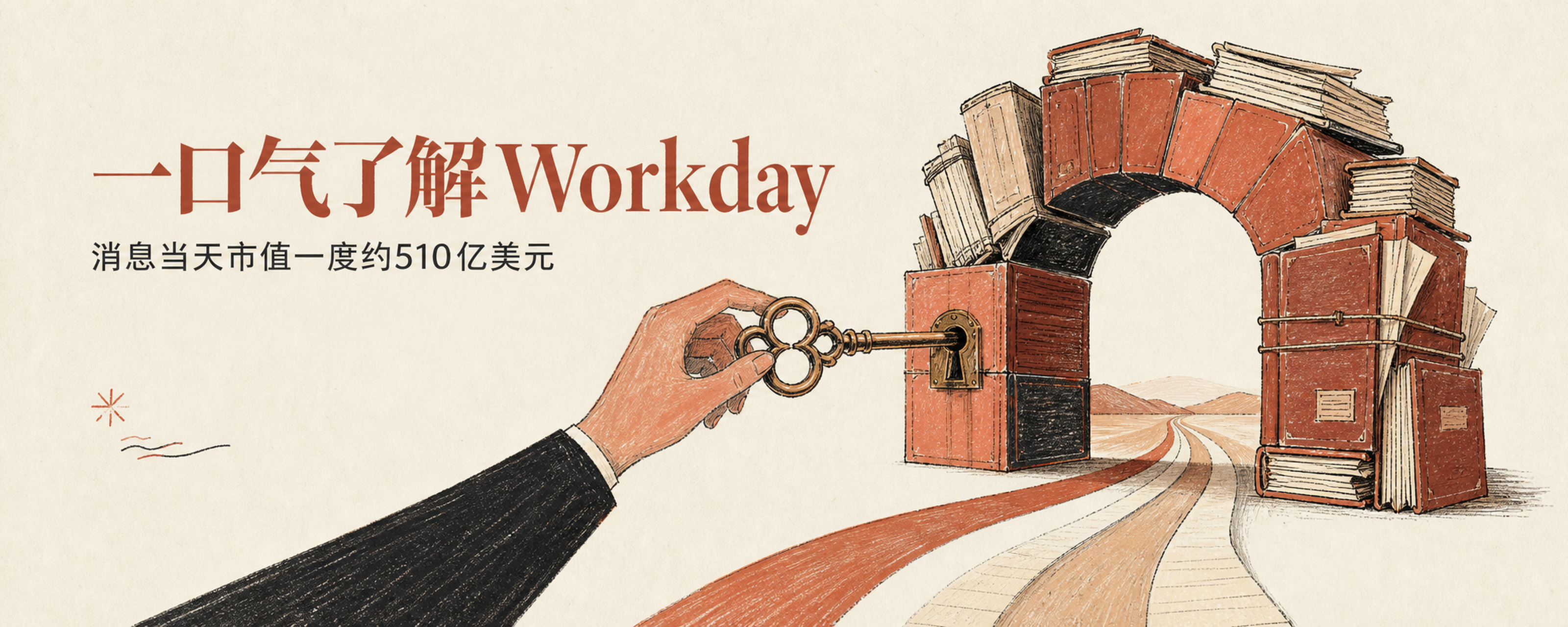 一口气了解Workday：私有化消息当天市值一度约510亿美元，AI先动了它的收费单位封面