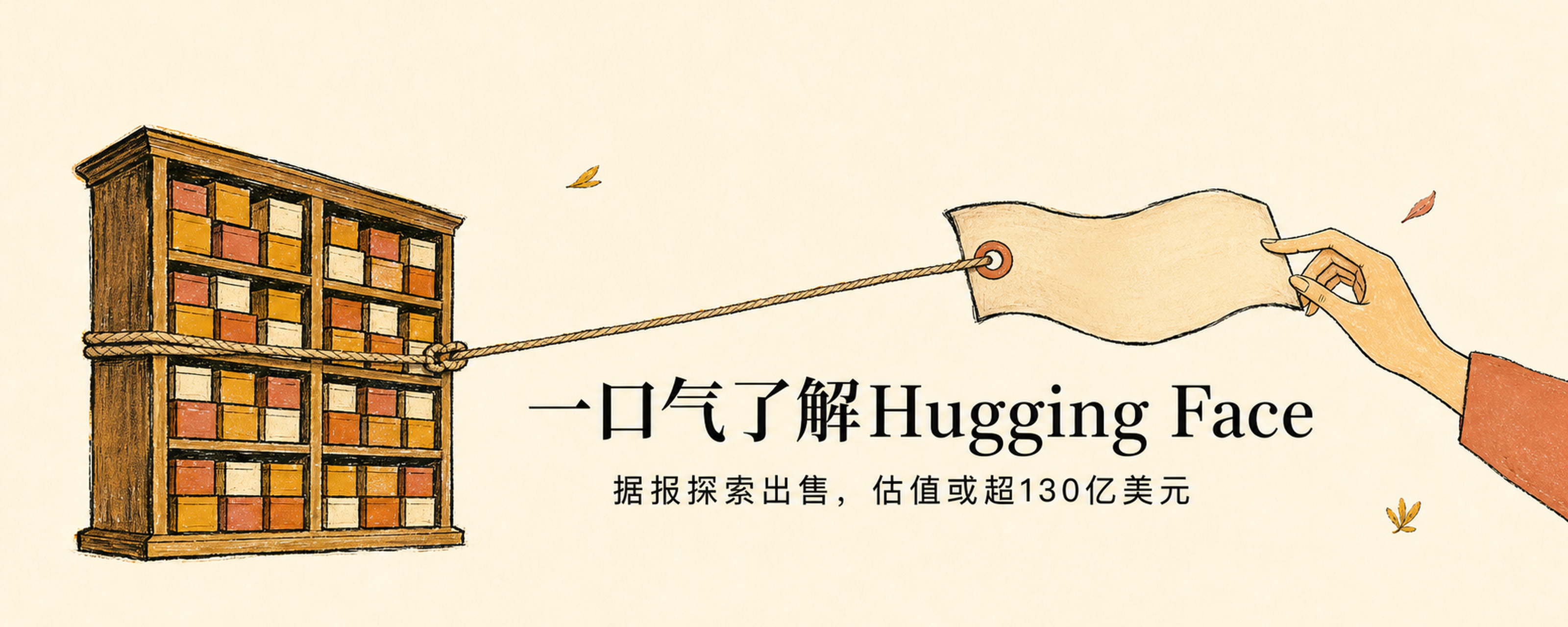 一口气了解Hugging Face：名字取自抱抱表情，据报探索出售，估值或超130亿美元封面