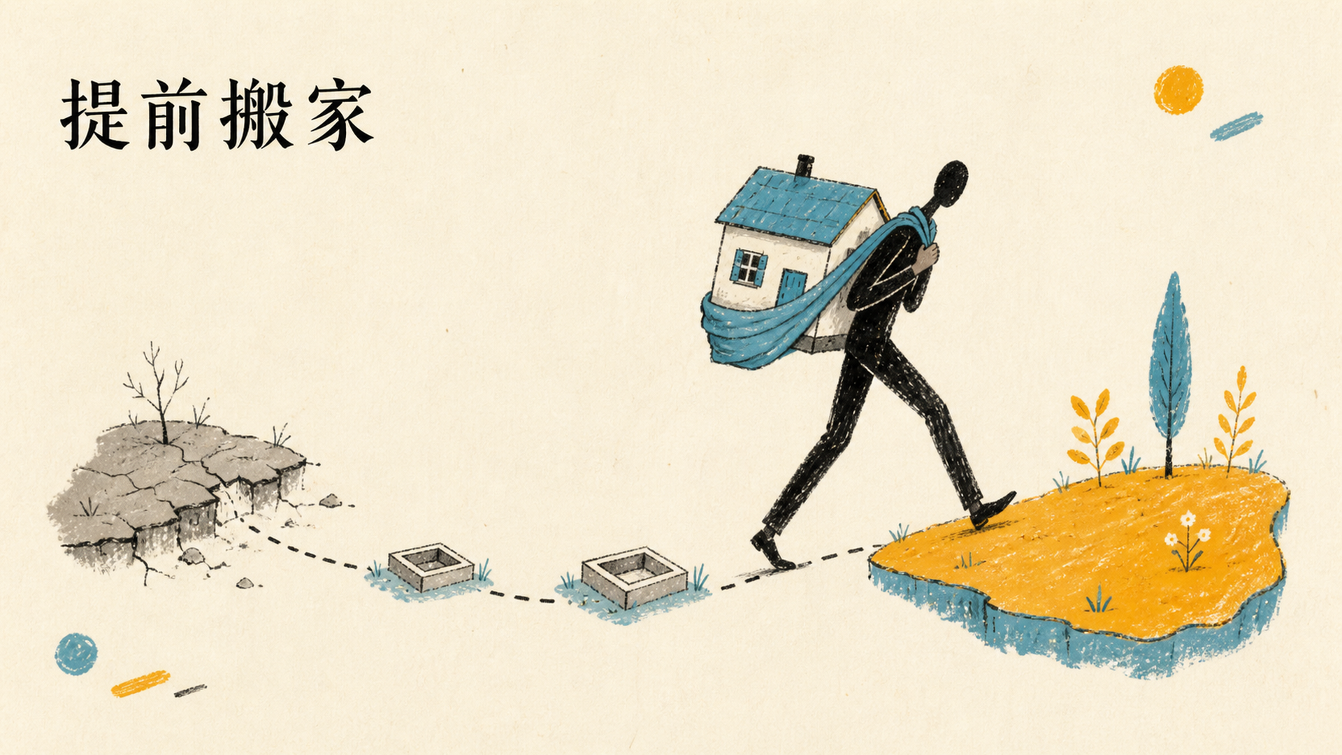 提前搬家