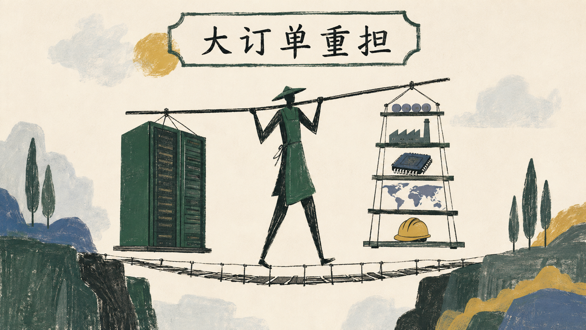 大订单重担