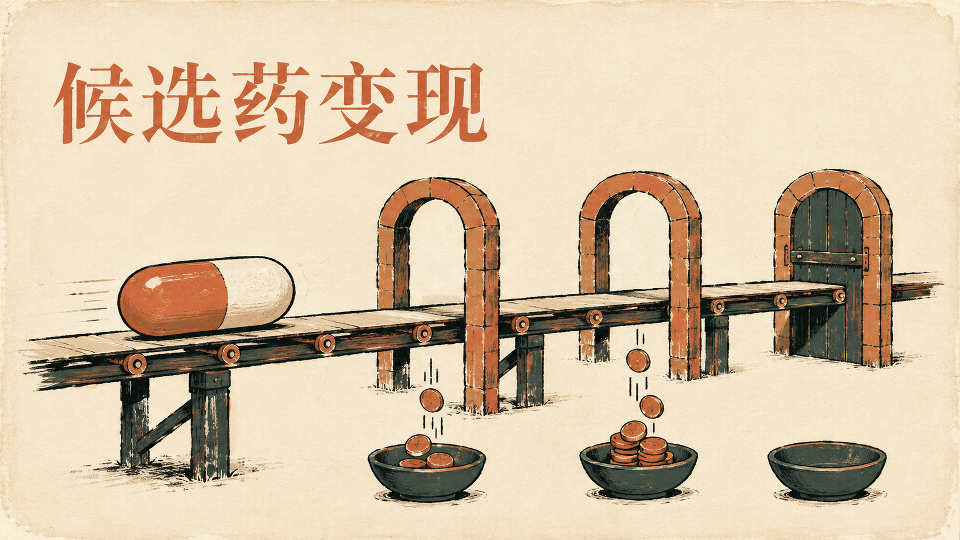 候选药变现