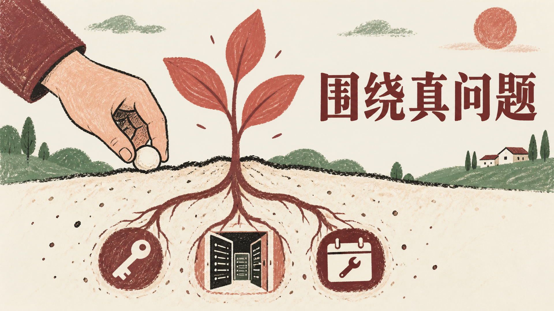 围绕真问题