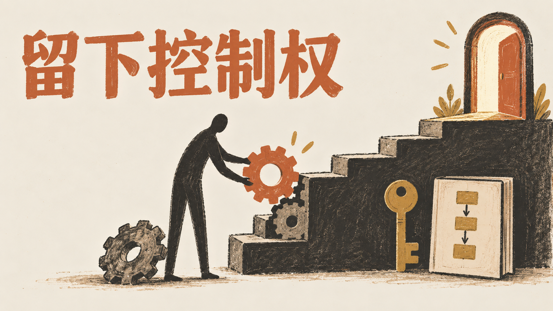 留下控制权