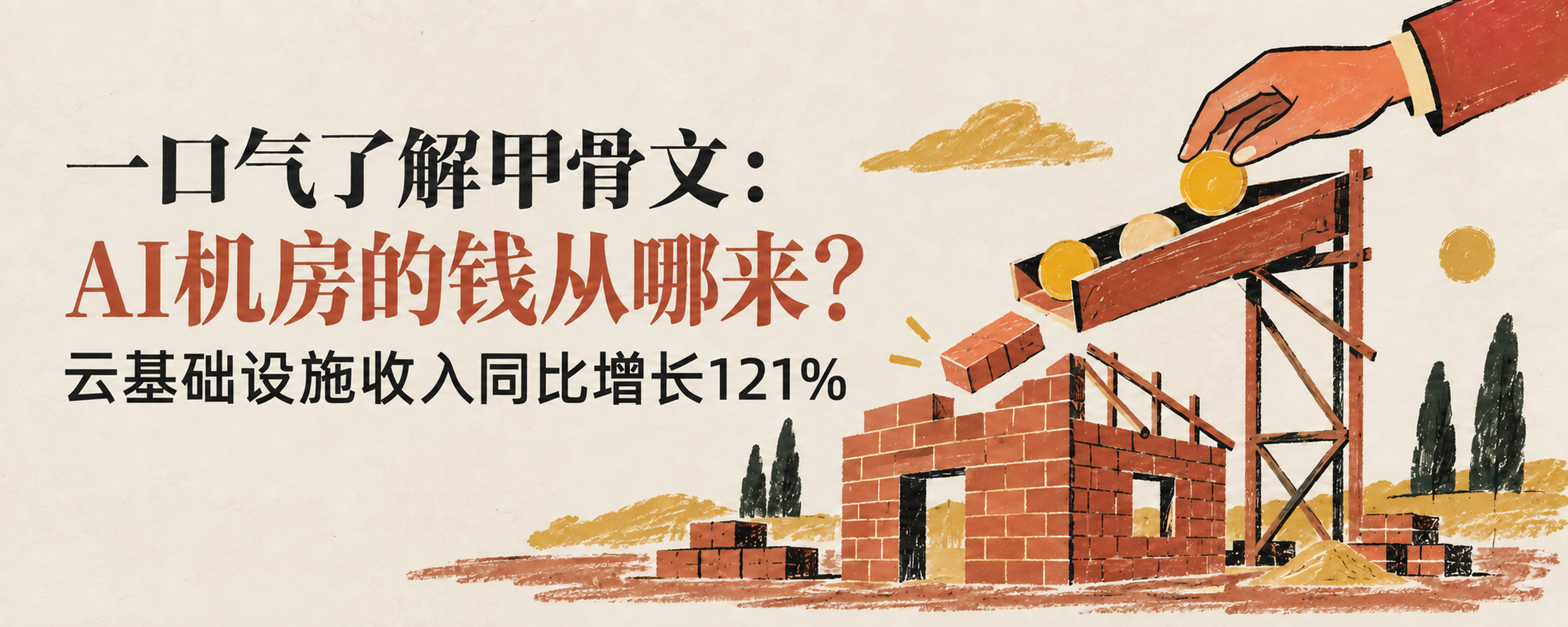一口气了解甲骨文：AI机房的钱从哪来？封面