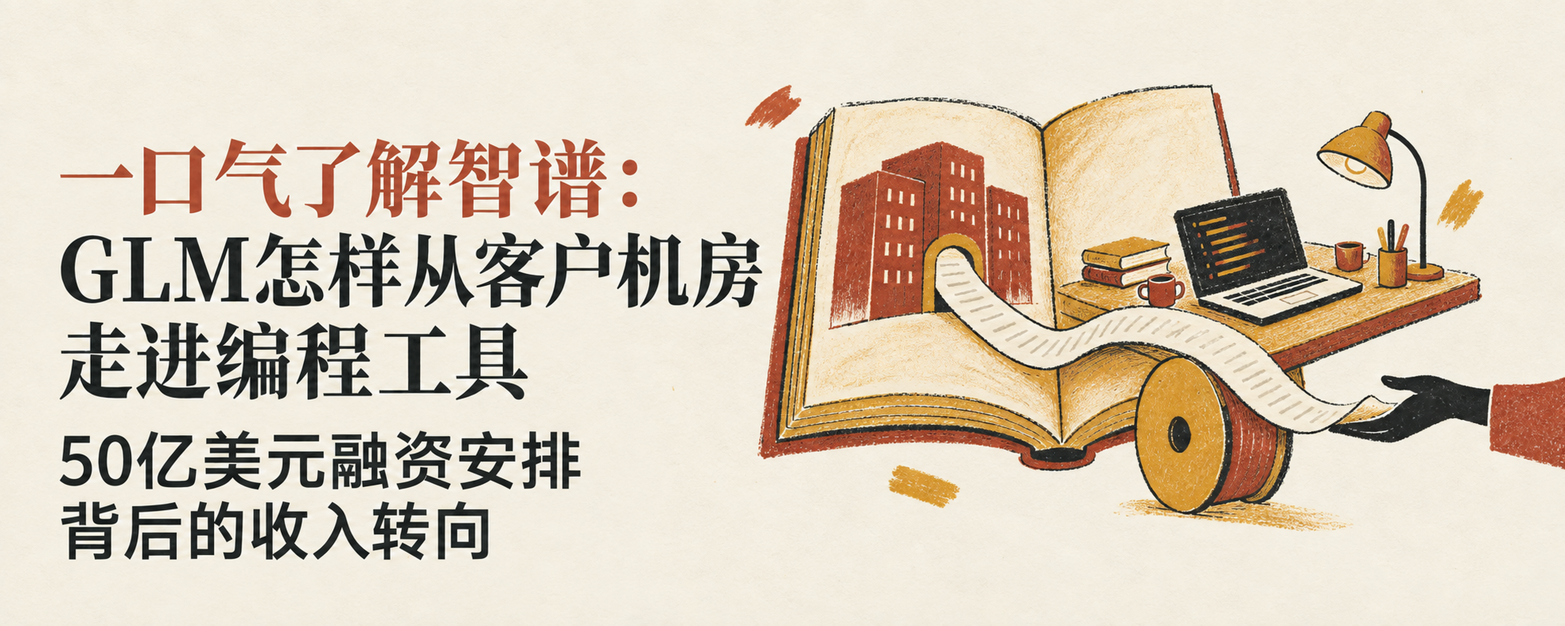 一口气了解智谱：GLM怎样从客户机房走进编程工具封面