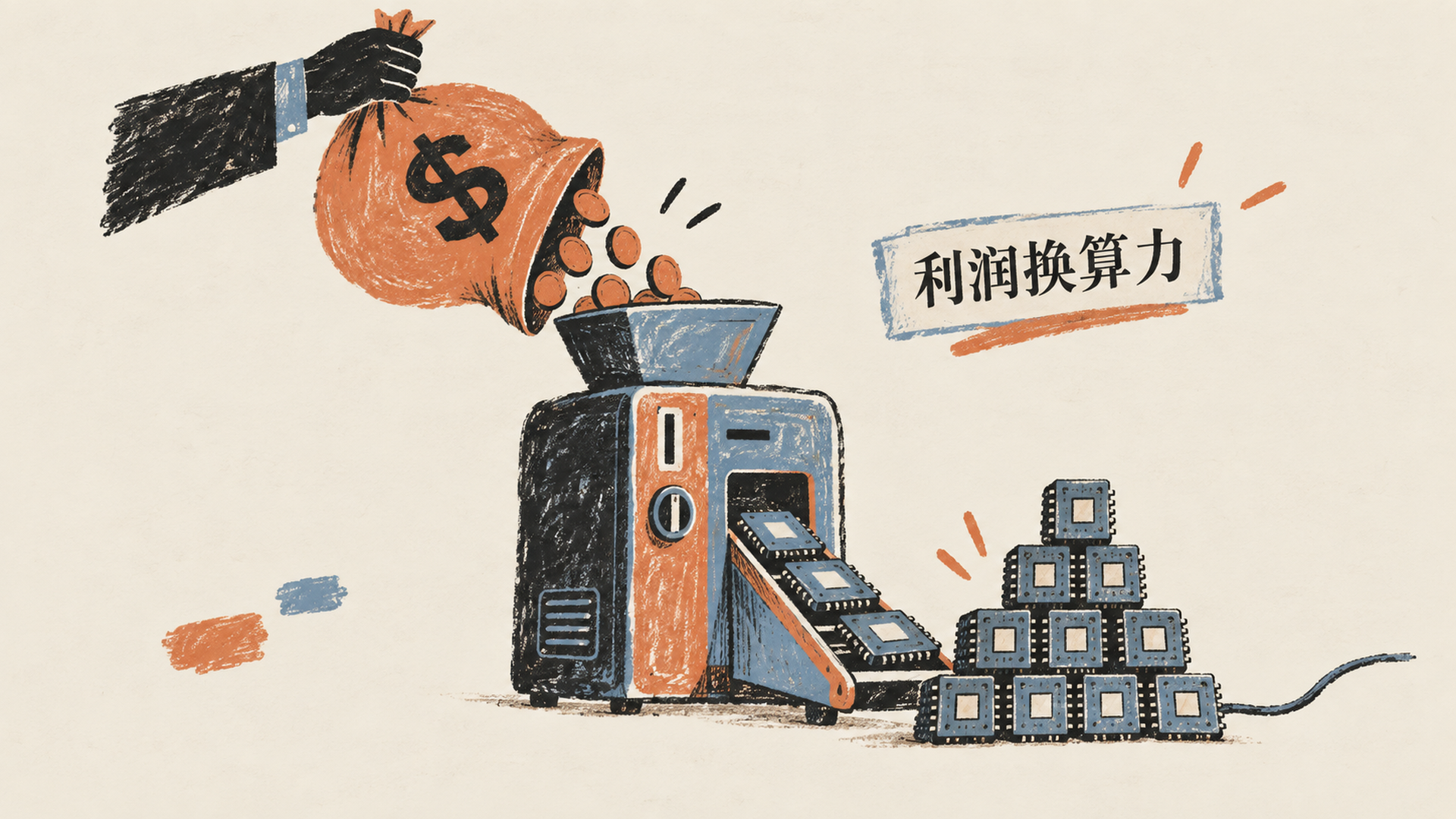 利润换算力