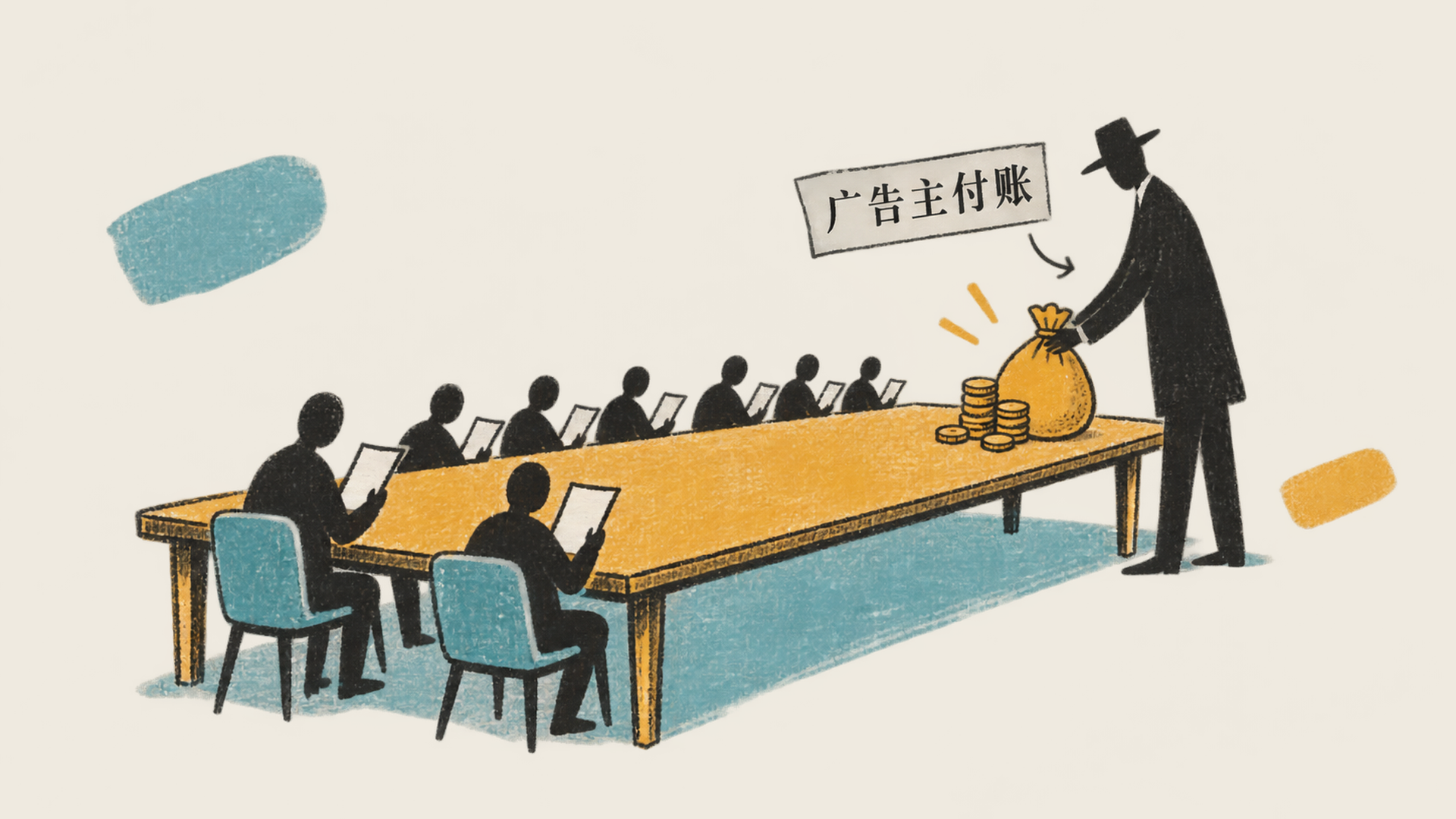 广告主付账