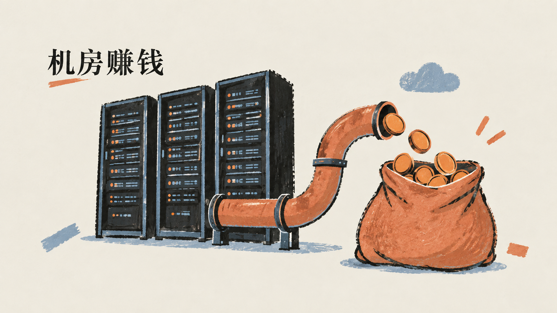 机房赚钱