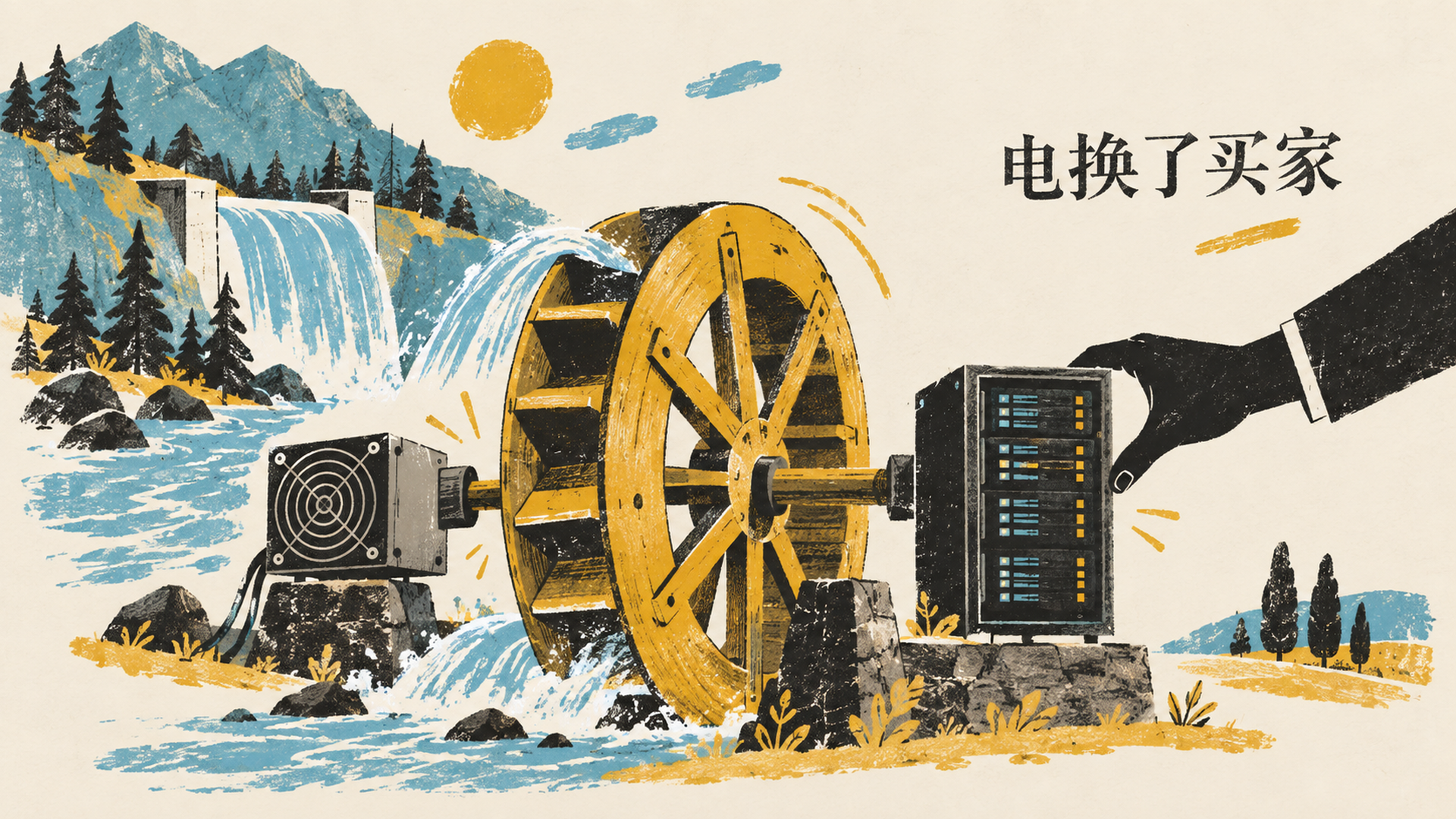 电换了买家