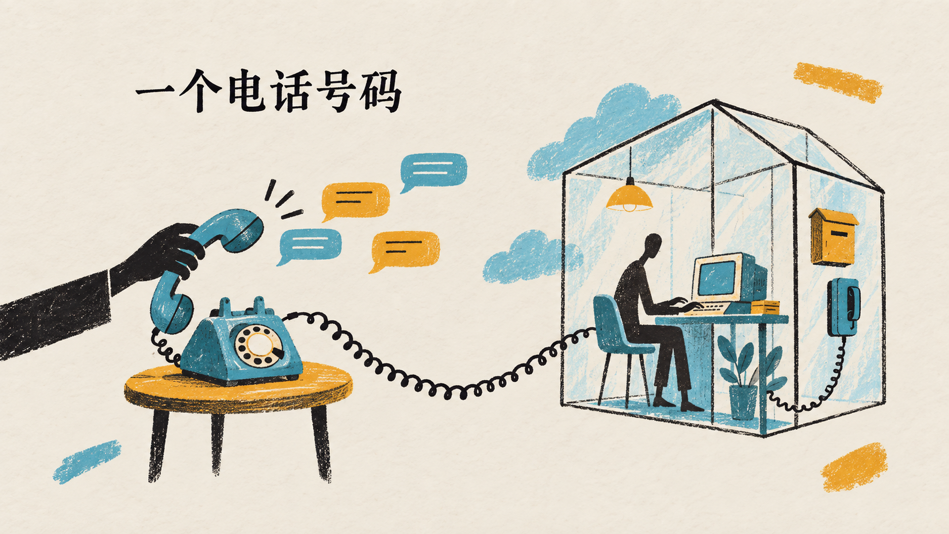 一个电话号码