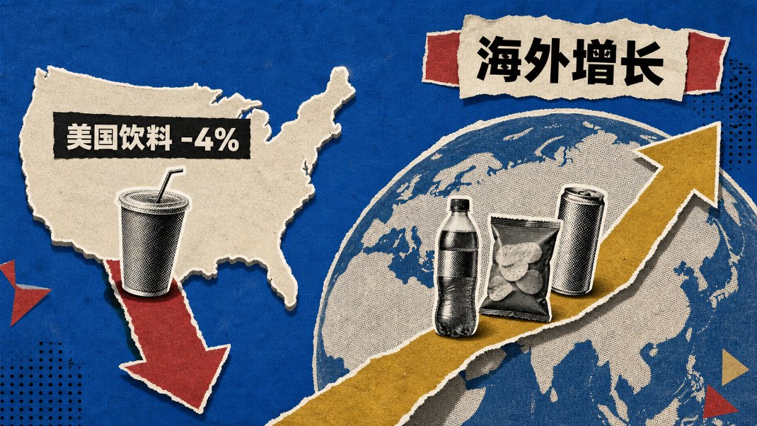 百事美国饮料销量下降 4%,增长主要来自海外市场